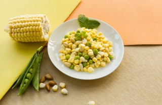 piselli e mais
