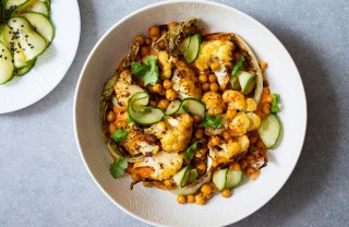 Insalata di ceci e cavolfiore