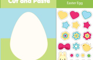 Lavoretti di Pasqua lavoretti di pasqua da ritagliare e incollare, lavoretti pasqua