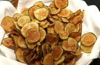 chips di zucchina