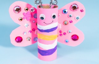 lavoretti per la festa della mamma con rotoli di carta igienica, lavoretti festa della mamma, lavoretti rotoli carta igienica