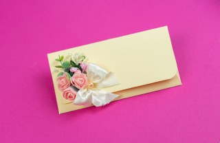 come decorare una busta da lettere, decorare busta