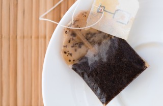 come riciclare bustine tè, riciclo bustine tè