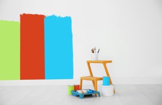 disegni sui muri fai da te, come fare disegni sui muri