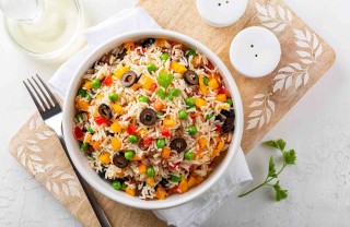 insalata di riso mediterranea