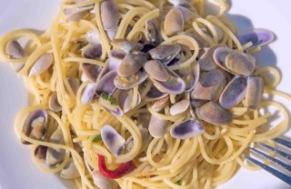 spaghetti con telline
