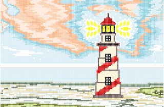 Faro a punto croce faro punto croce, faro schemi punto croce