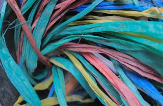 spilla rafia fai da te