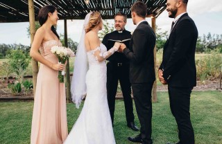 acconciatura per la testimone della sposa