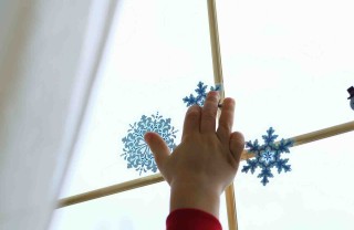 decori natalizi fai da te per finestre decori natalizi fai da te per finestre