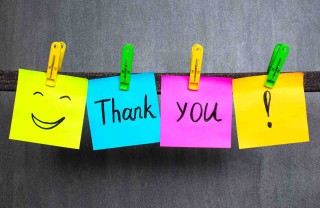 Frasi di ringraziamento