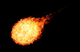 travestimento palla di fuoco