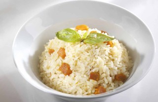 risotto alle albicocche