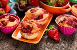 Muffin alle fragole