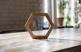quadri con fiori e foglie fai da te, quadri fai da te