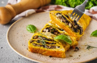 omelette ai funghi