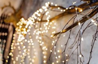 luci di Natale sostenibili