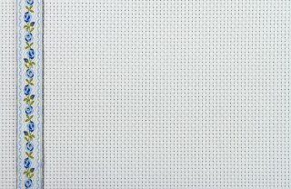 come rifinire bordo tela aida, come rifinire tela aida