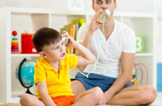 Papà mi insegni a parlare?