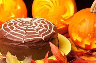Torta di Halloween alla zucca