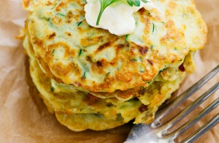 Pancakes alle zucchine