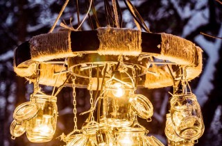 Lampadari fai da te semplici: 3 idee