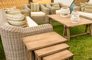 Un terrazzo ordinato, con fantasia!