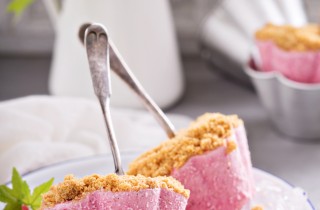 Ghiaccioli di yogurt ai lamponi