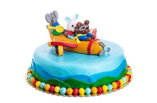 Cake design per il compleanno: 5 torte in pasta di zucchero per i bambini con gli orsetti