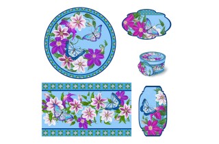 Decoupage per la festa della mamma: 10 fantastiche composizioni per i set decorativi con scatola e vassoio