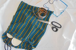 Come cucire un sacchetto portaciabatte per le vacanze