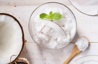 La ricetta del sorbetto al cocco da fare in casa