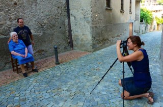 Giulia Caminada: "Ho messo in posa tutto il paese di Barni"