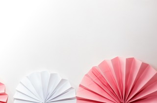 Ventagli fai da te per gli ospiti ad un matrimonio estivo