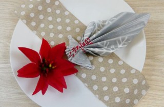 Come piegare i tovaglioli -  5 idee per Natale