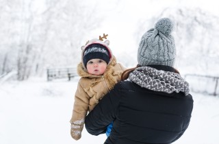 Neonato, come portarlo a passeggio quando fa freddo