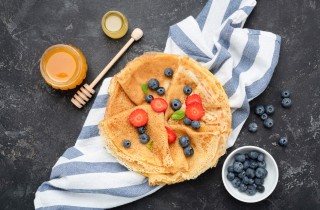 La ricetta delle crepes senza latte né burro per chi è a dieta