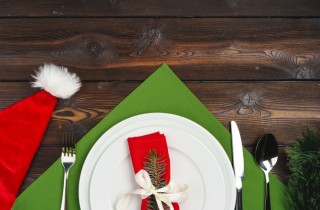 Sottopiatti natalizi fai da te con la carta