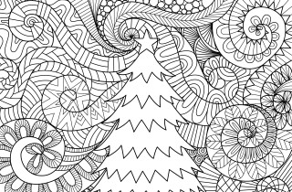 Biglietti di Natale da colorare: i disegni da personalizzare