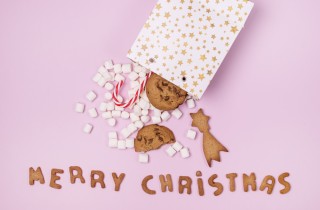 Sacchetti per biscotti di Natale: idea fai da te