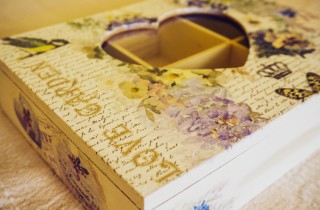 Confezioni San Valentino fai da te: le idee decoupage