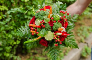 Bouquet sposa con verdure: 9 foto a cui ispirarsi