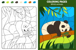 Disegni da colorare con i numeri: 9 immagini gratis da stampare