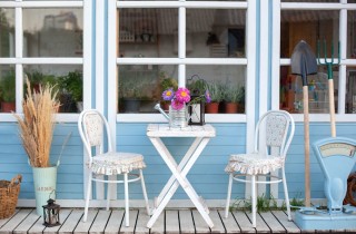 Arredare una piccola veranda aperta: come fare