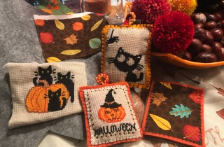 Punto croce Halloween: 7 schemi gratis da paura