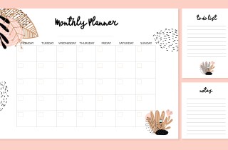 Planner mensile da stampare gratis: 8 modelli per l'organizzazione perfetta