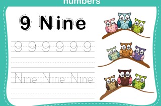 Schede numeri in inglese per bambini da scaricare gratis