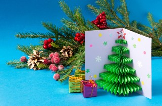 Biglietti di Natale pop up fai da te: il tutorial facilissimo