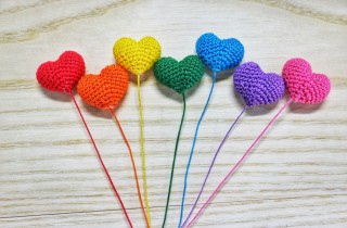 Cuore amigurumi uncinetto: tutorial e schema facile