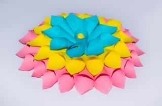 Fior di loto carta fai da te